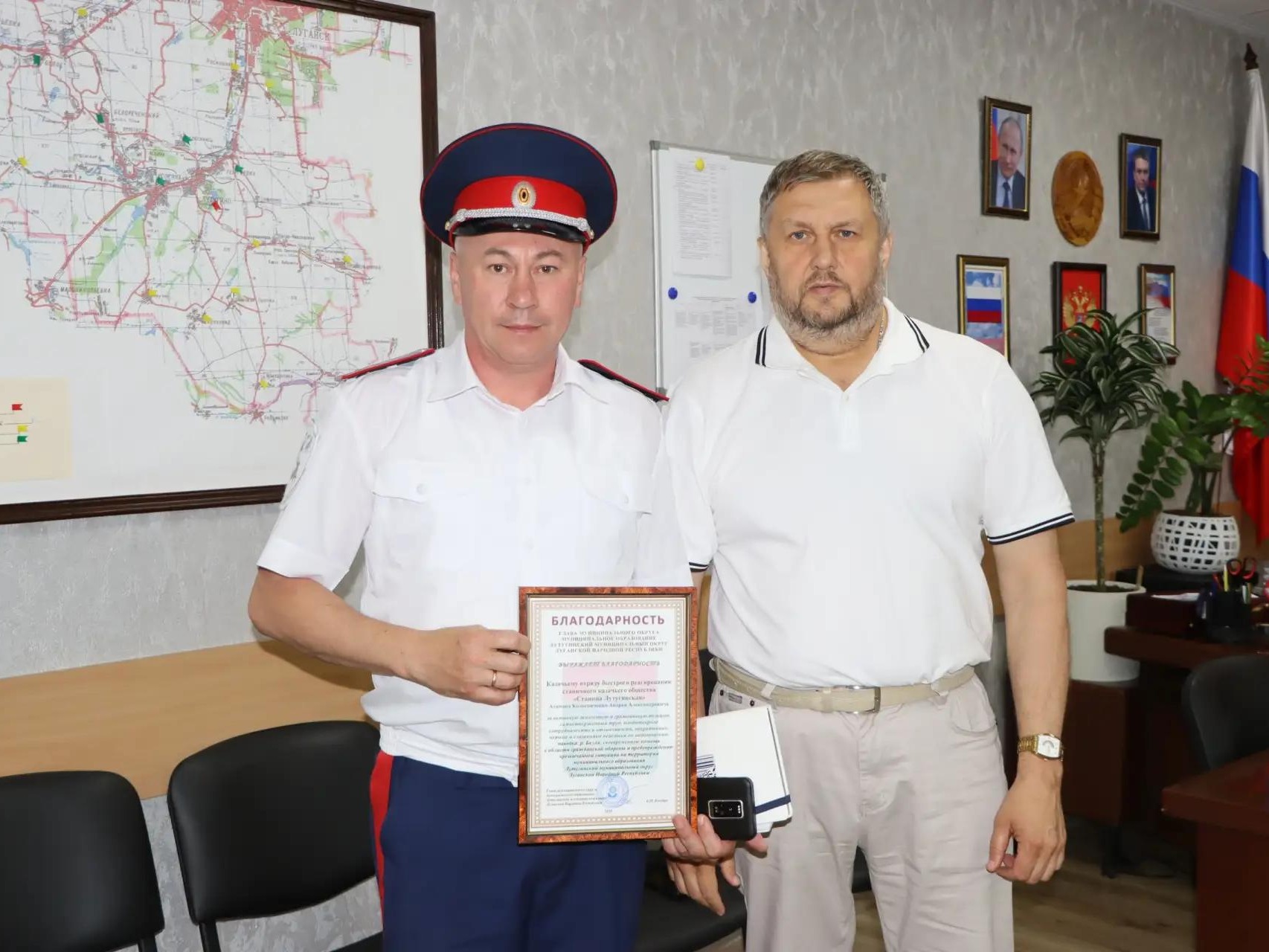 Атаман станицы Лутугинской Андрей Колесниченко: Казаком быть почетно, но не легко.