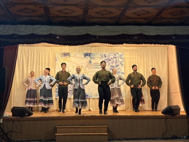 В Веселотарасовском сельском клубе прозвучала программа «Вольная волюшка».